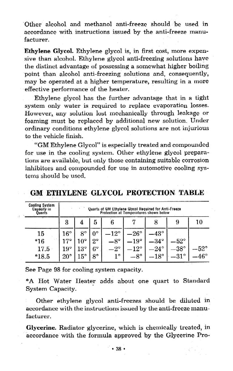 1951 Chevrolet Trucks Operators Manual Page 44